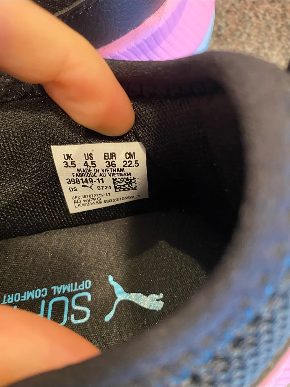 Puma kids sneakers